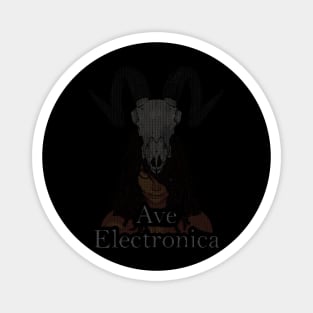 ASCii Savage Girl - Ave Electronica (Colorful) Magnet